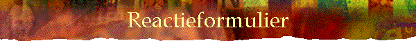 Reactieformulier